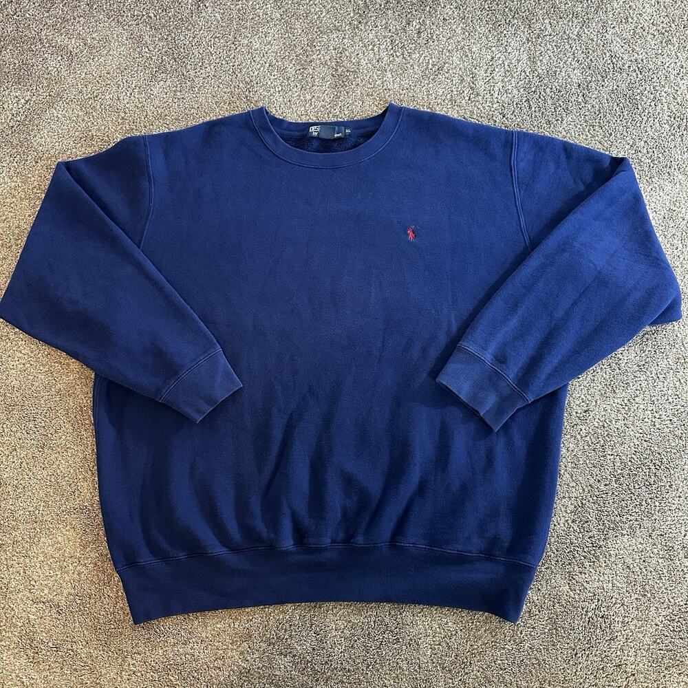 Vintage 90s Polo Ralph Lauren Sweatshirt Made in USA SIZE XL